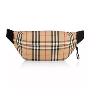 BRAND NEW Burberry Sonny Vintage Check Belt Bag